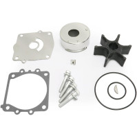 Water Pump Kit, With Housing For Yamaha V6 Outboard Water Pump Repair Kit 150/175/200/225/250/300 HP Replacement(1989-UP) 18-3395 61A-W0078-01OE: 61A-W0078-A1-00 - 96-416-02BK - 61A-W0078-01 RCMA